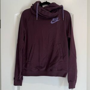 Nike Women's Dark Purple Sweatshirt